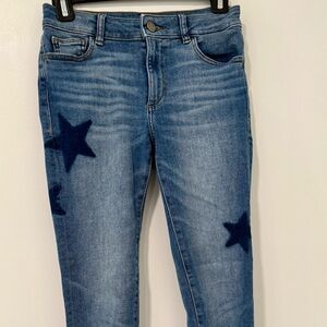 DL1961 Women's Blue Star Skinny Jeans